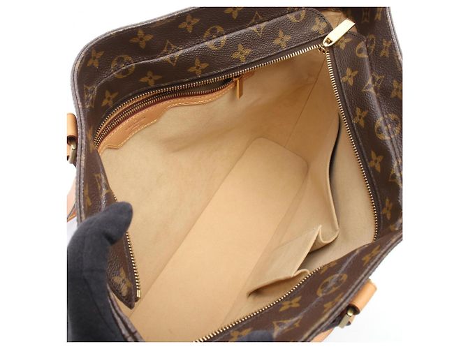 Louis Vuitton Luco Tote Bag Brown Monogram - view 3