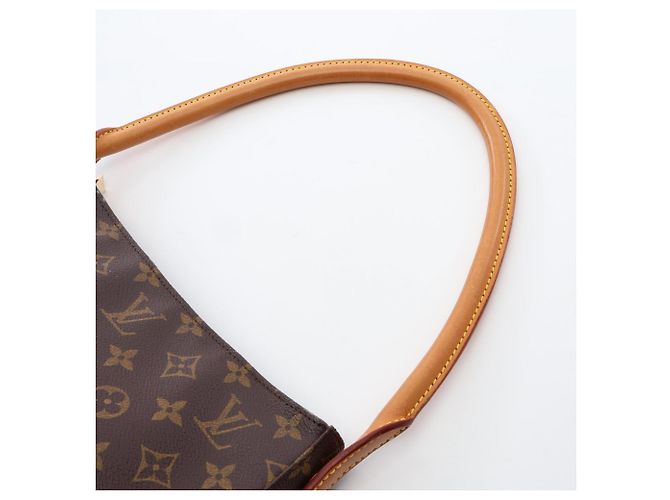 Borsa a tracolla Louis Vuitton Looping MM Monogram Marrone Monogramma - vista 6