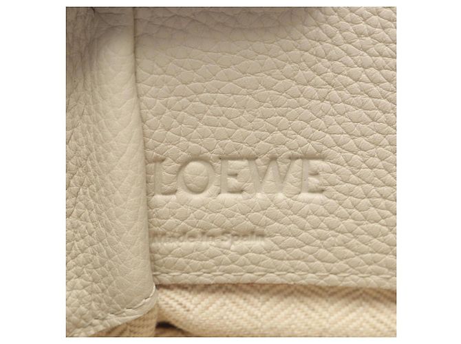 Borsa Hammock a coulisse Loewe Mini 2-Way Handbag Bianco - vista 4