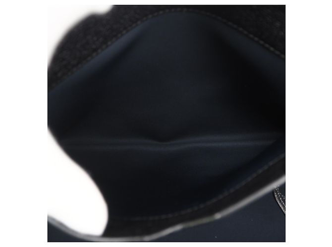 Borsa Tote Valextra K-VAL Medium Nero Bianco - vista 13
