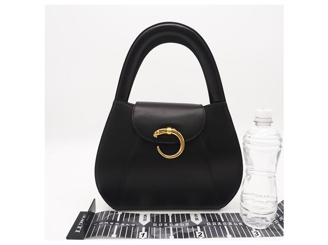 Borsa a mano Panthère in pelle Cartier Nero - vista 3
