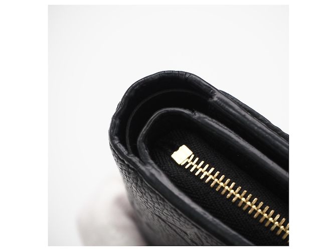 Louis Vuitton Monogram Empreinte Bi-fold Wallet Schwarz - Ansicht 12