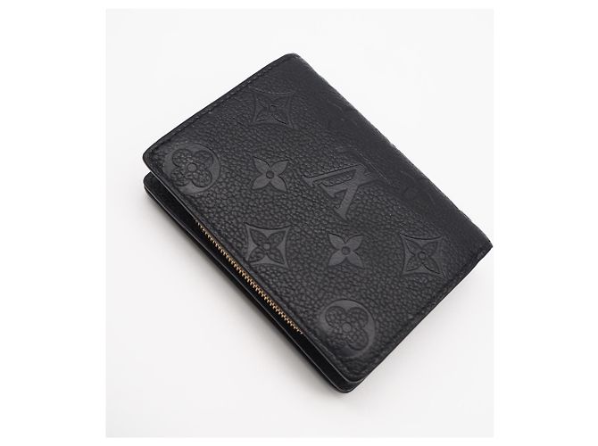 Louis Vuitton Monogram Empreinte Bi-fold Wallet Schwarz - Ansicht 2