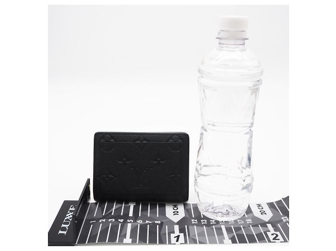 Louis Vuitton Monogram Empreinte Bi-fold Wallet Schwarz - Ansicht 3