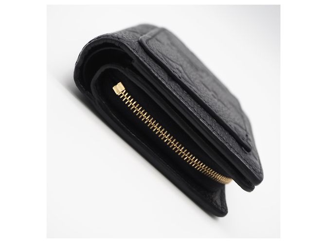 Louis Vuitton Monogram Empreinte Bi-fold Wallet Schwarz - Ansicht 7