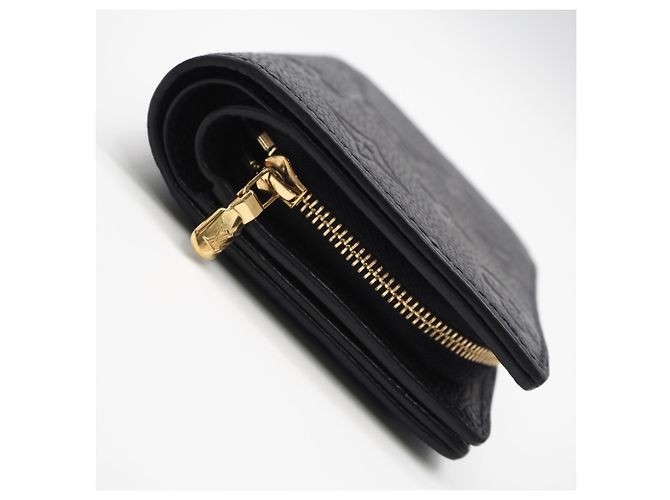 Louis Vuitton Monogram Empreinte Bi-fold Wallet Schwarz - Ansicht 8