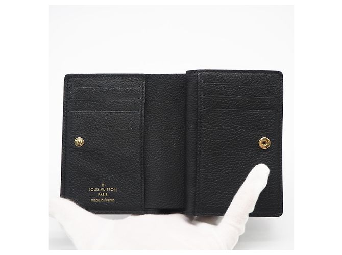 Louis Vuitton Monogram Empreinte Bi-fold Wallet Schwarz - Ansicht 9