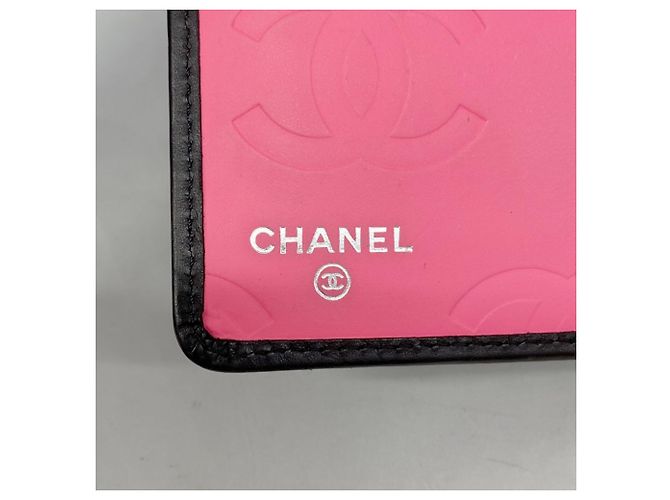 Cartera larga de cordero Cambon Chanel Negro - vista 4