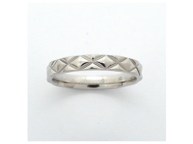 Anello Chanel Matelassé Platinum - vista 2
