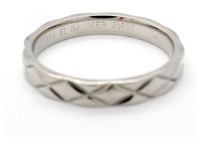 Anello Chanel Matelassé Platinum - vista 5