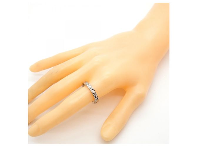 Anello Chanel Matelassé Platinum - vista 8
