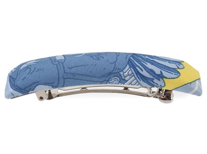 Hermès Barrette Hermes Eclipse PM Azul Amarelo - vista 3
