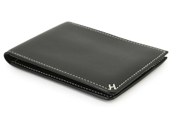Tarjetero horizontal Hermès H Sellier Negro - vista 3