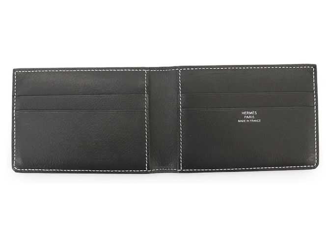 Tarjetero horizontal Hermès H Sellier Negro - vista 5