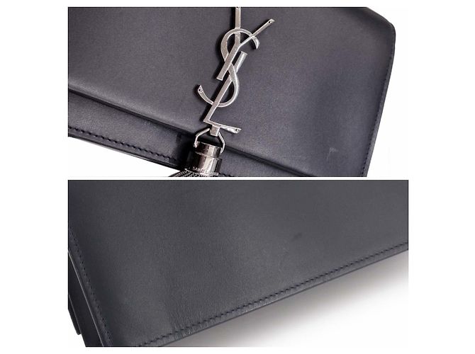 Portafoglio con catena Kate Saint Laurent Blu navy - vista 9