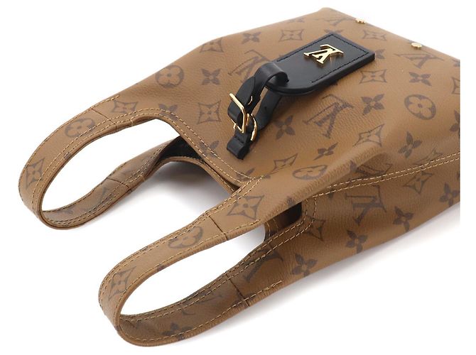 Borsa Louis Vuitton Monogram Reverse Atlantis BB Marrone Monogramma - vista 6