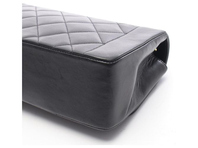 Borsa Chanel Matelassé Diana Flap Nero - vista 8