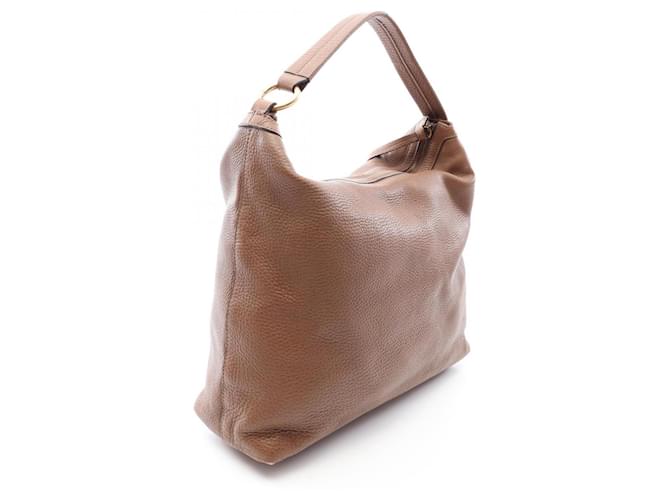 Borsa a Spalla Gucci Interlocking G Marrone - vista 2