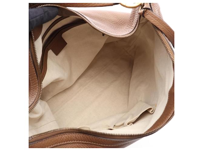 Borsa a Spalla Gucci Interlocking G Marrone - vista 3
