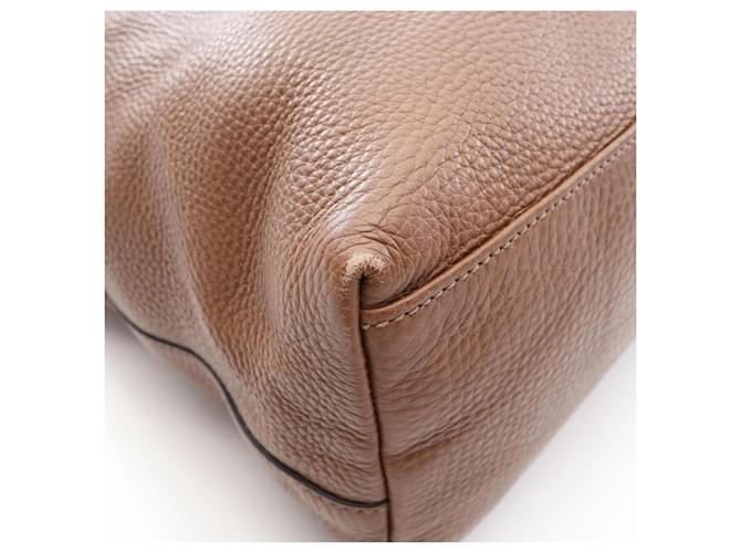 Borsa a Spalla Gucci Interlocking G Marrone - vista 7