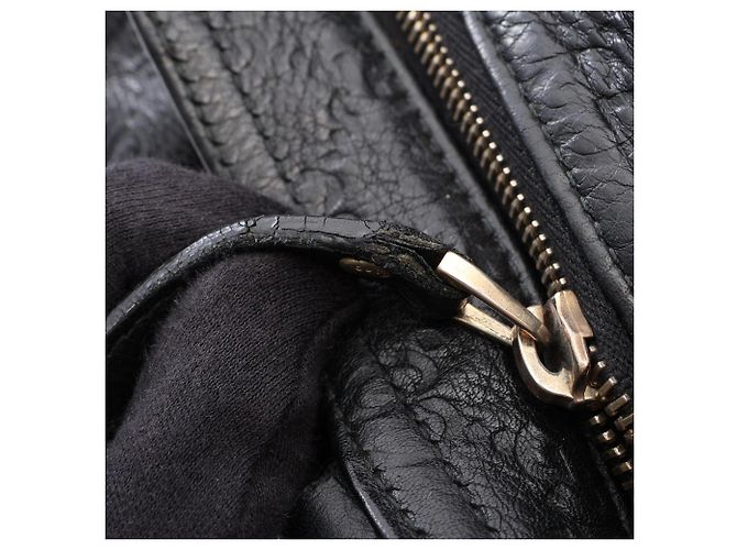Borsa a Spalla Gucci Guccissima Nero - vista 14