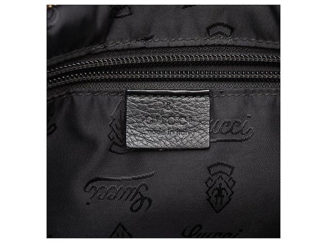 Borsa a Spalla Gucci Guccissima Nero - vista 4