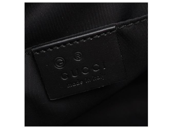 Borsa a tracolla Gucci Sherry Line Nero Rosso Verde - vista 4