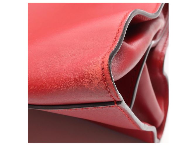 Borsa 2-Way Gucci Nymphaea Bamboo Rosso - vista 12