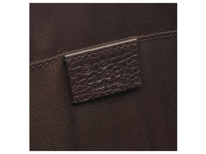 Gucci Bamboo Second Bag Clutch Handtasche Braun - Ansicht 4