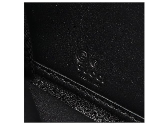 Cartera larga Microguccissima Gucci Negro - vista 4