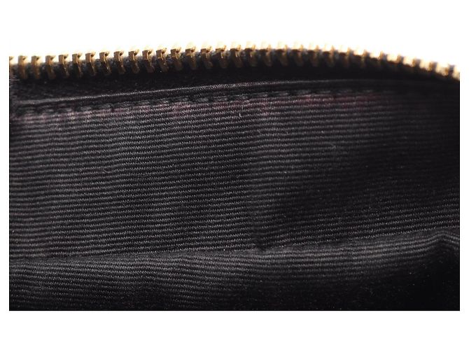 Borsa a Spalla Yves Saint Laurent LOU Monogram Nero - vista 5