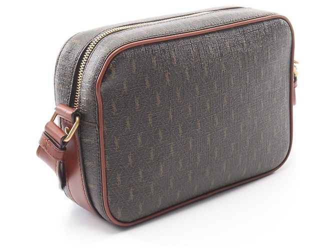 Borsa a tracolla Monogram Yves Saint Laurent Marrone - vista 2