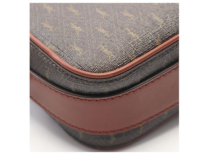 Borsa a tracolla Monogram Yves Saint Laurent Marrone - vista 5