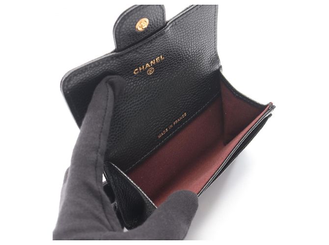Tarjetero Classic Flap Chanel Negro - vista 3