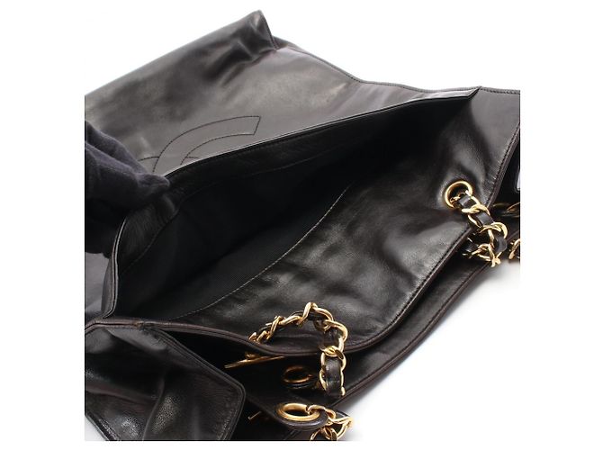 Borsa Tote Chanel Coco Mark Nero - vista 6