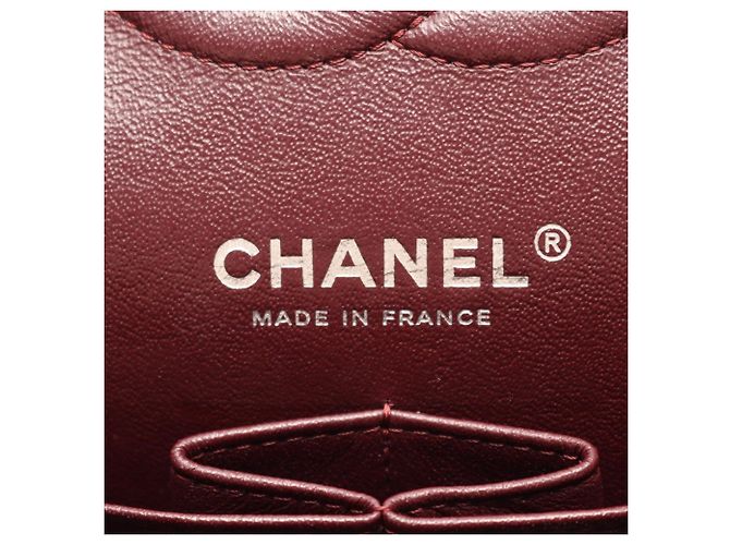 Borsa a tracolla Chanel Chevron V-stitch Double Flap Nero - vista 4