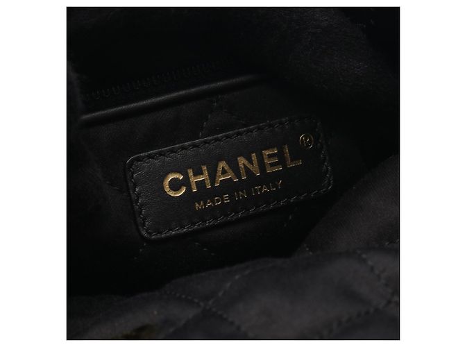 Zaino/Borsa Chanel 22 Large Nero - vista 4