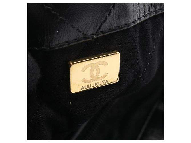 Zaino/Borsa Chanel 22 Large Nero - vista 5