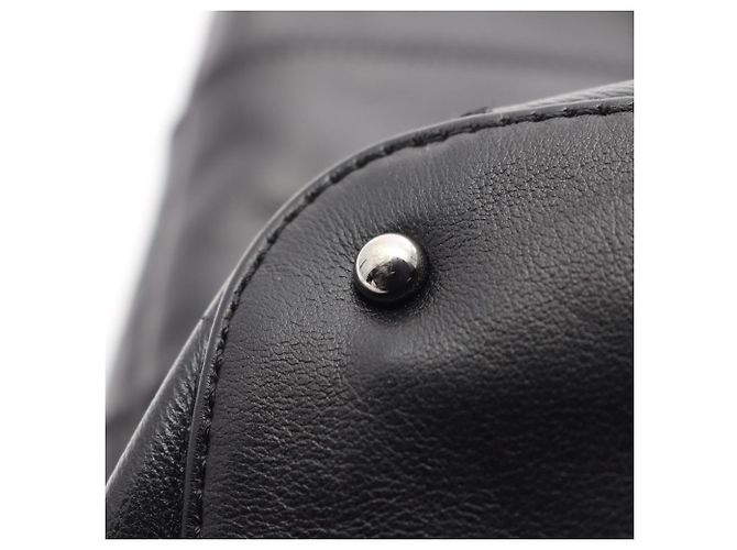 Borsa Chanel Chocolate Bar con coulisse e frange Nero - vista 11