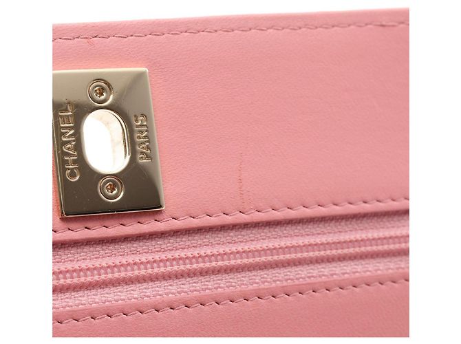 Borsa Chanel Trendy CC Matelassé in agnello Rosa - vista 13