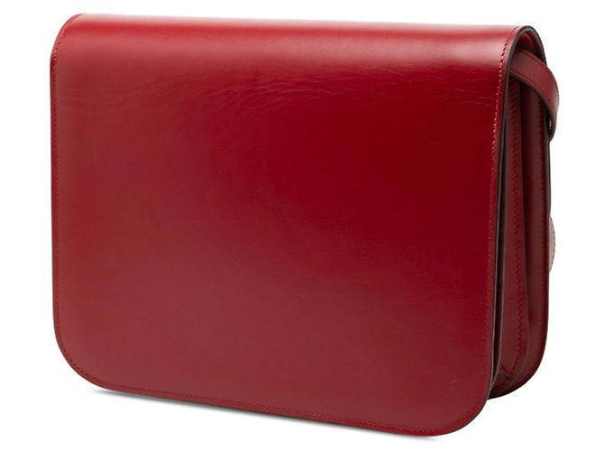 Céline Celine Classic Box Medium Umhängetasche Rot - Ansicht 2