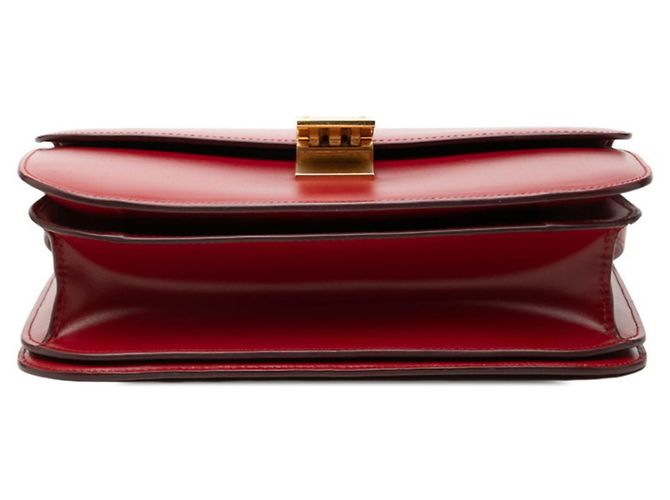 Céline Celine Classic Box Medium Umhängetasche Rot - Ansicht 3