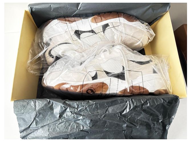Sneakers Axel Arigato "BR-2/3AG Lithium Ion" Nero Bianco Beige - vista 11
