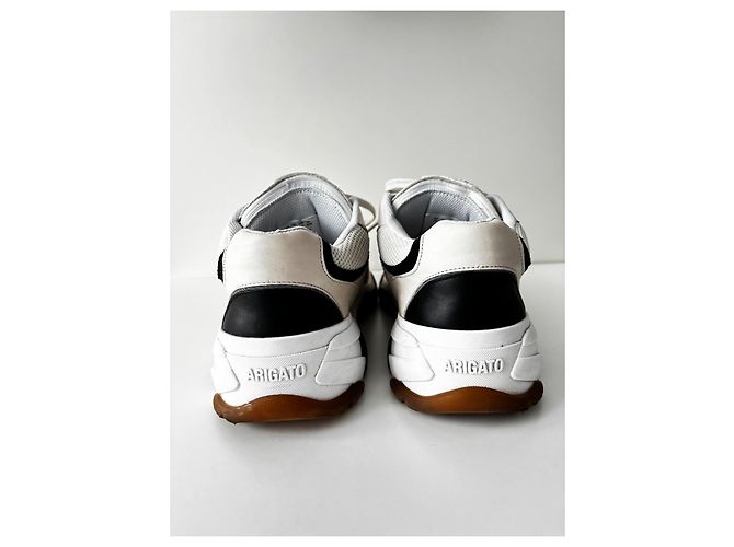 Sneakers Axel Arigato "BR-2/3AG Lithium Ion" Nero Bianco Beige - vista 2