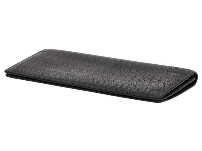 Cartera larga de lino Anagram Loewe Negro - vista 4