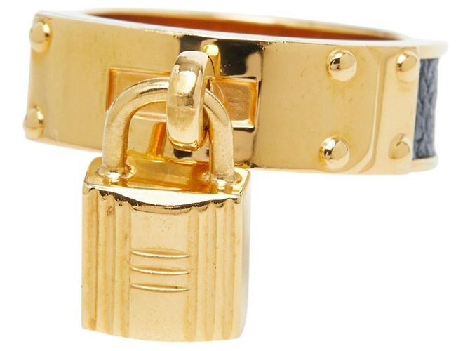 Hermès Hermes Kelly Schalring Schwarz Golden - Ansicht 3