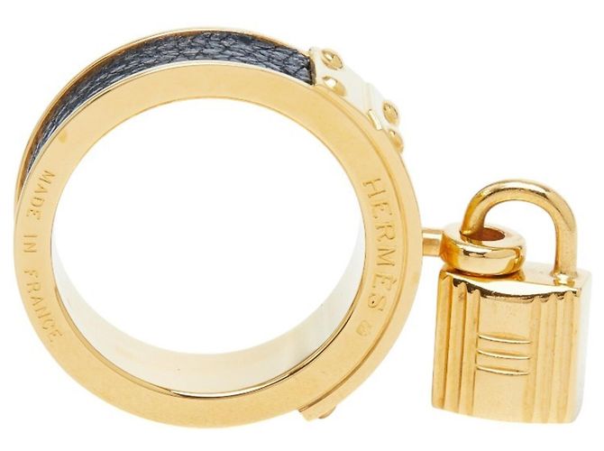 Hermès Hermes Kelly Schalring Schwarz Golden - Ansicht 5