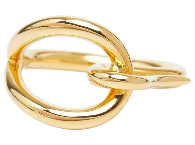 Ring Hermès Anillo para pañuelo Jumbo Hermes en Oro Dorado - vista 3