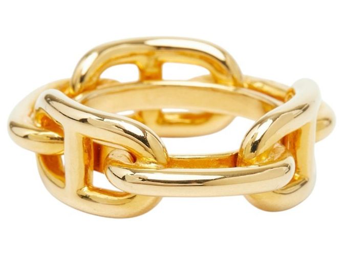 Hermès Hermes Legato Chaine d'Ancre Schalring Golden - Ansicht 3