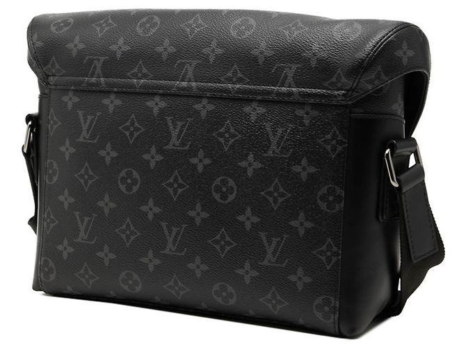 Louis Vuitton Monogram Eclipse Messenger Voyage PM Nero - vista 2